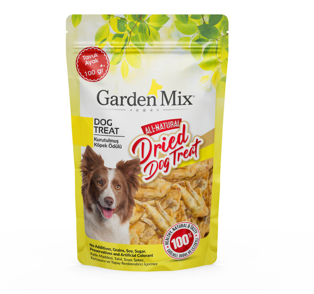 Garden Mix Kurutulmuş Tavuk Ayak 100 GR | SRC: Barcode: 8681085430559